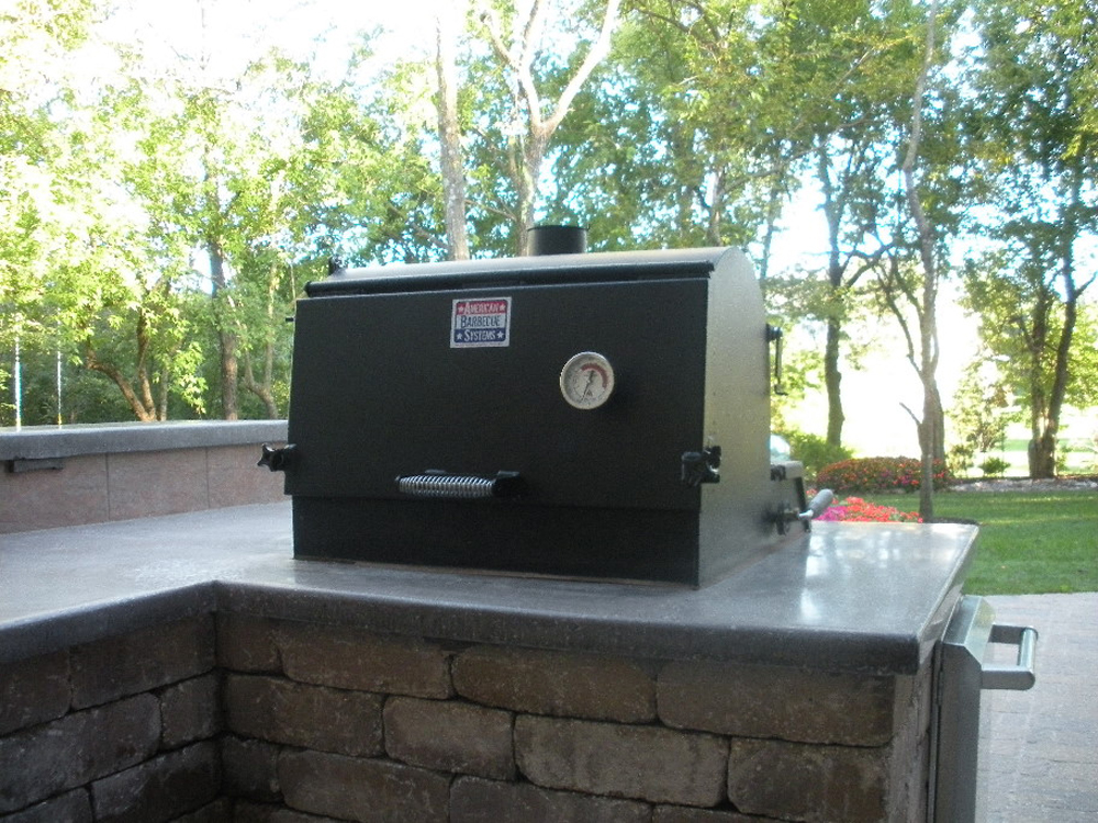 This All-Star allows the chef to fully prepare a meal outside!
