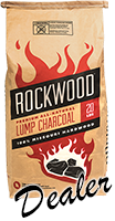 American Barbeque Systems is a Rockwood Lump Charcoal Dealer
