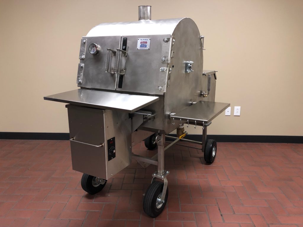 wood pellet smoker system
