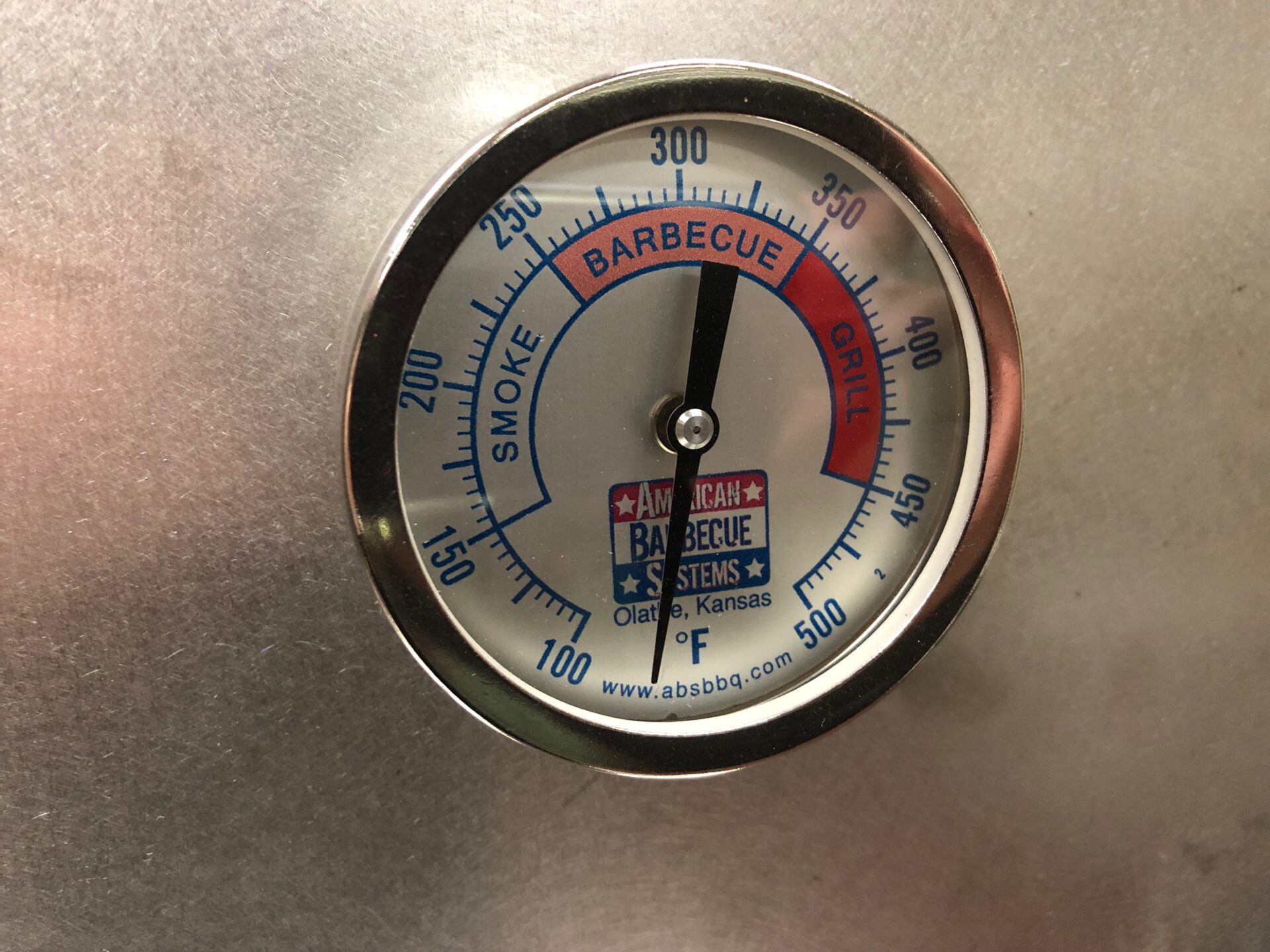 Stainless All Star - temperature gauge