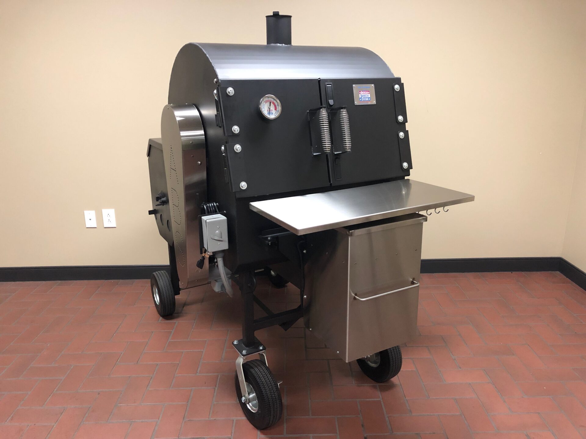 Pit Boss with Pellet Hopper front view