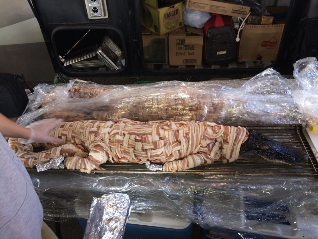 Getting ready to grill some meat!