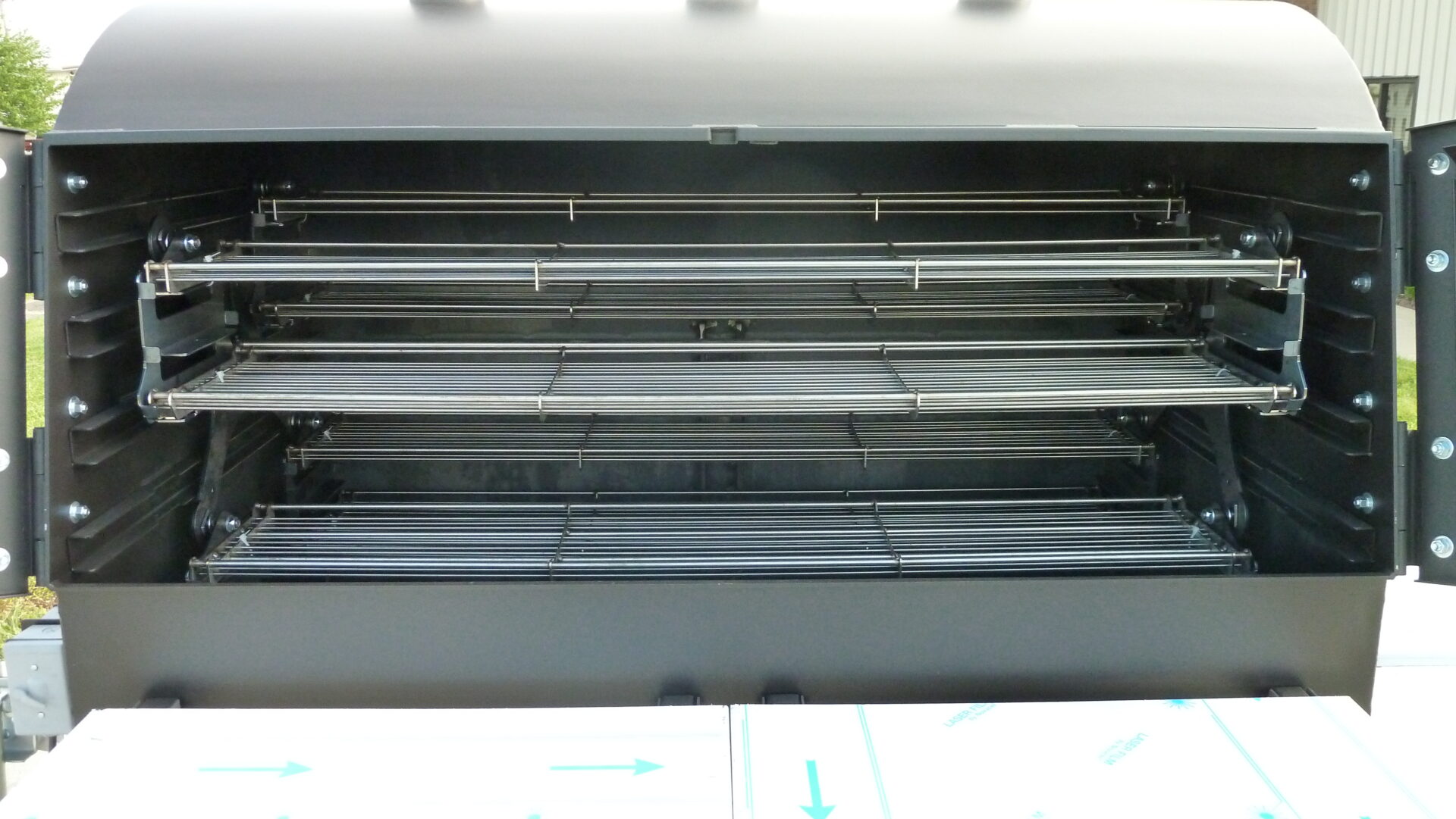 judge 5 foot stainless steel rotisserie