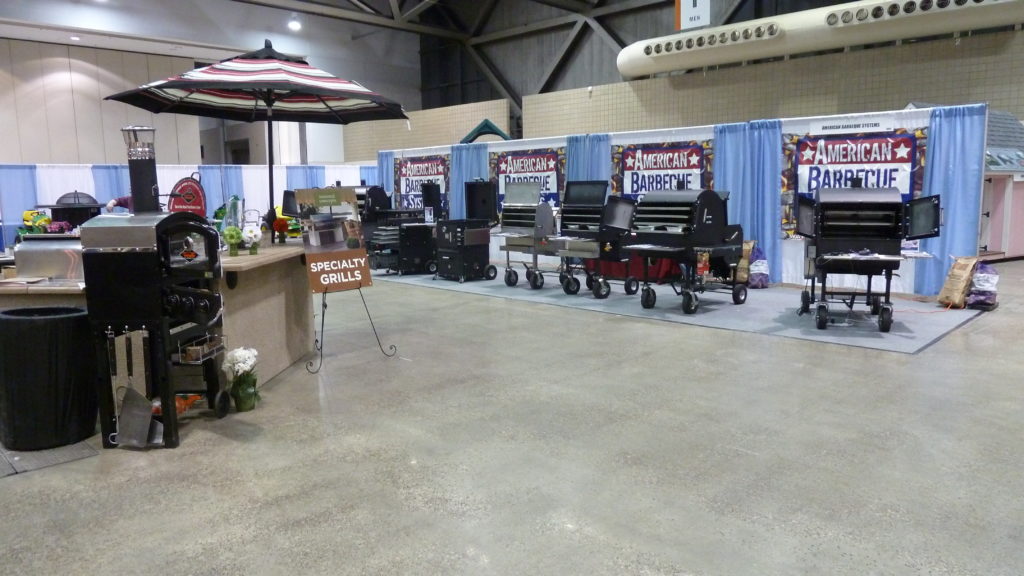 Showing the American Barbecue Systems smokers and grills lineup!