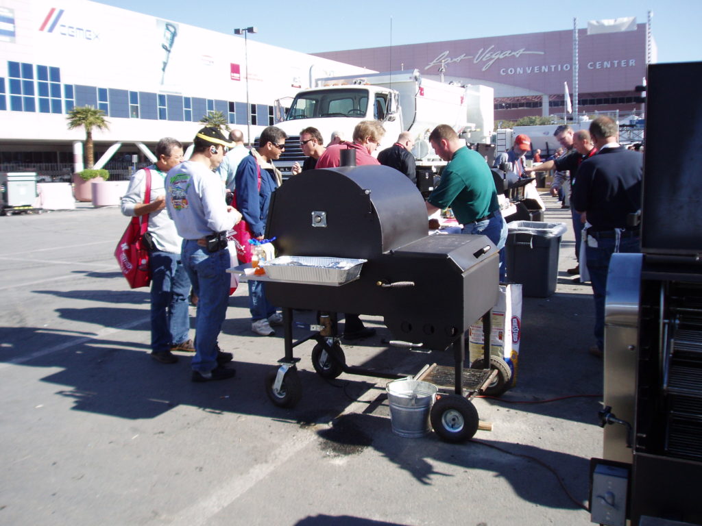 At ABS Pit Boss during BBQ competition.