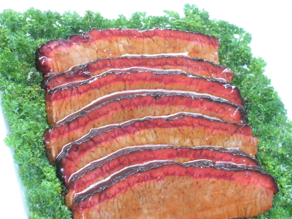 BBQ meats! What you see at ABS events and competitions.
