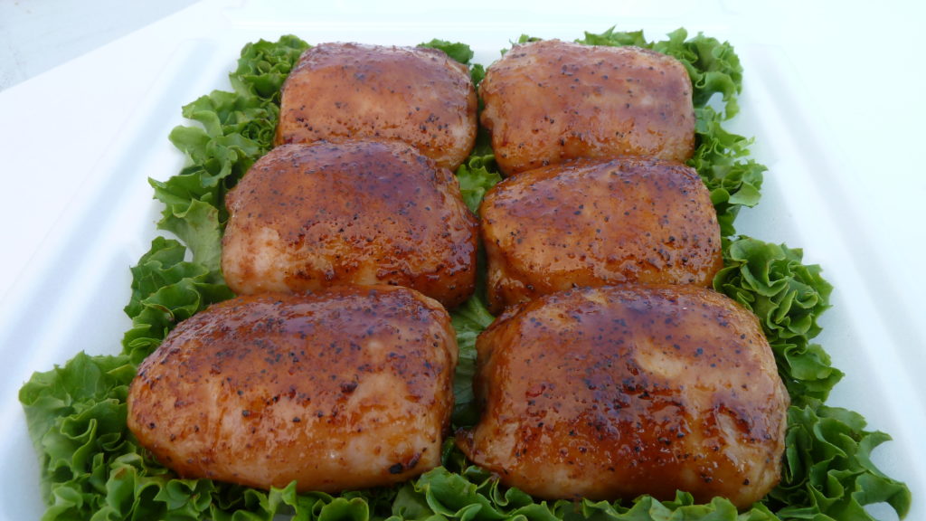 Meats prepared on an ABS smoker/grill. An example of ABS Events and Competitions.