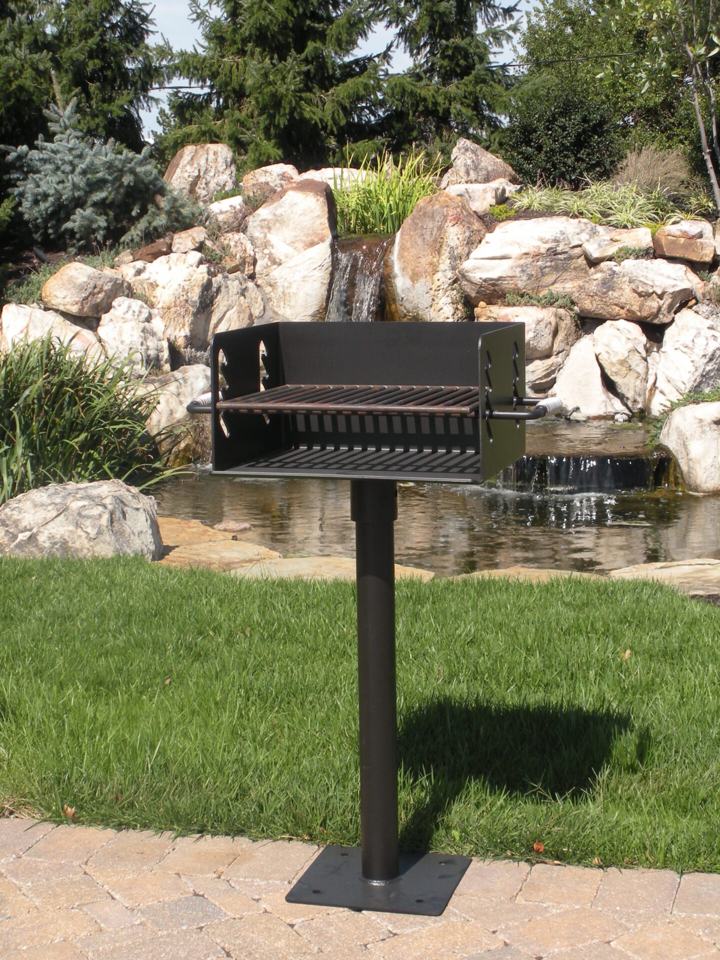 american barbecue systems charcoal park grills