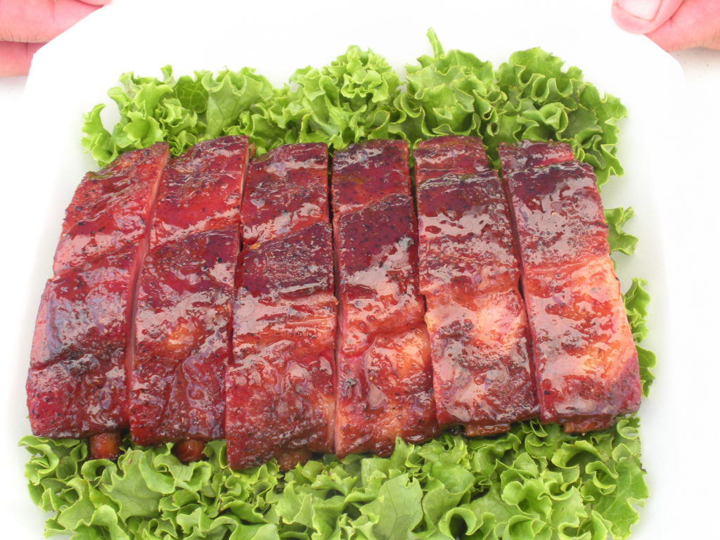 Meats prepared on an ABS smoker/grill. An example of ABS Events and Competitions.