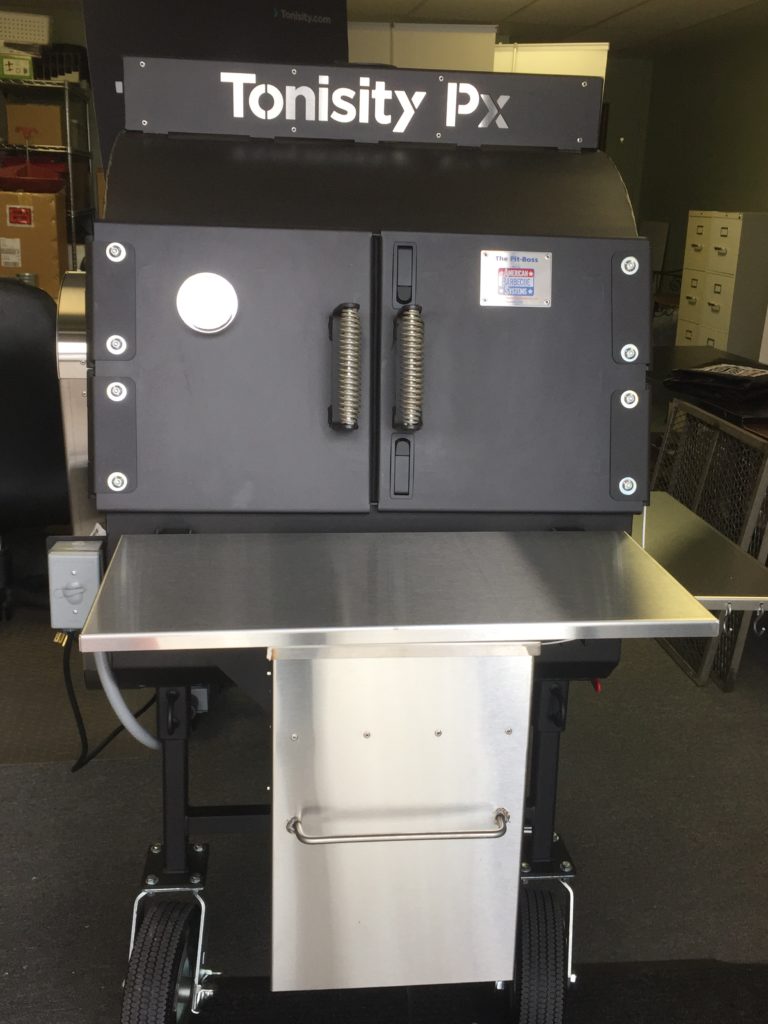 A custom ABS All-Star, ready to make some barbecue. 
