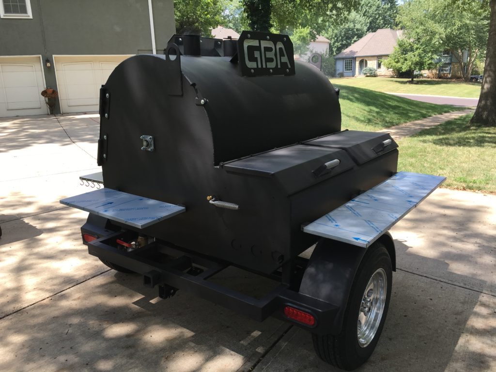 The custom GBA ABS Judge on trailer, ready to roll. 
