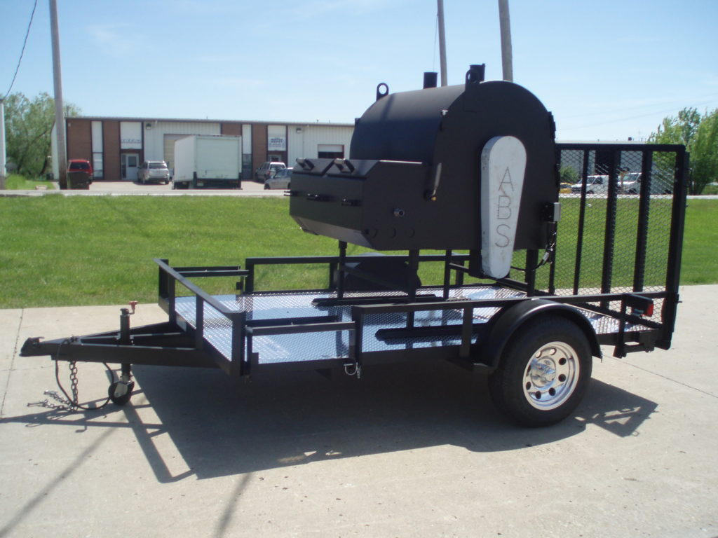 a 4ft Judge on a trailer, ready to roll! 