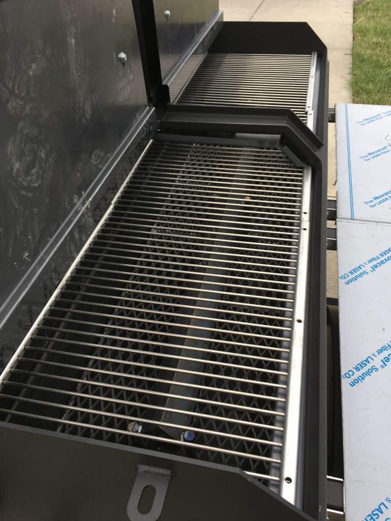 The Grill racks on an ABS Judge. 