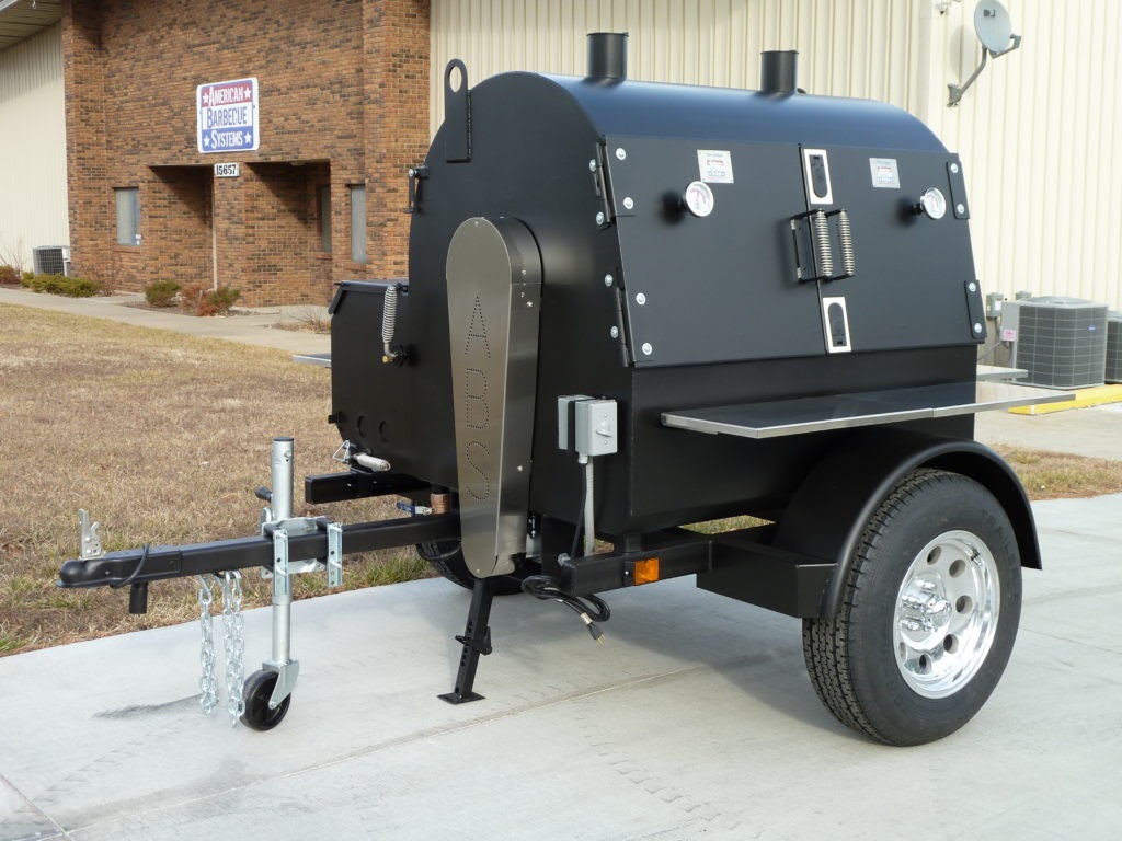 Judge 4-ft smoker with rotisserie | our best smokers for catering