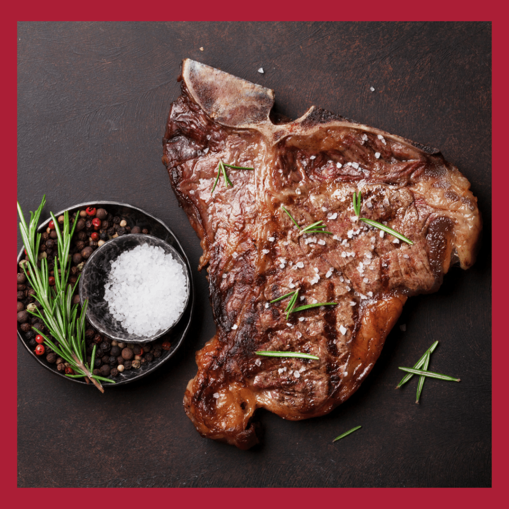 Coffee Rubbed T-Bone Steaks