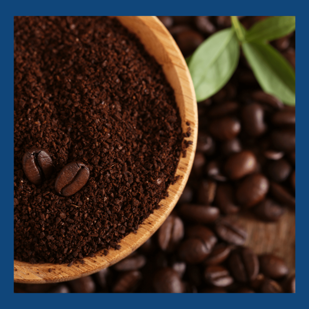 Ground Coffee for Coffee Rubbed T-bone Steaks