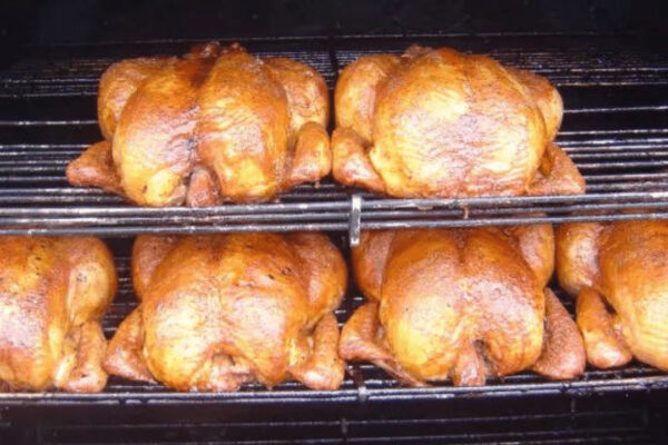 Mouthwatering turkey on the ABS Pit-Boss w/Rotisserie.