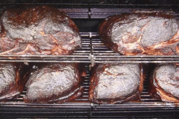 Watch as the fat drips off the meat using the Pit-Boss rotisserie!