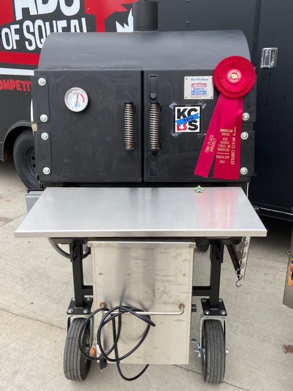The ABS All-Star with it's 1st place ribbon at the American Royal BBQ competition.