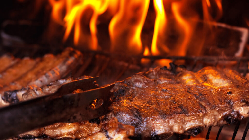 Enjoy apricot glazed ribs at your next cookout!
