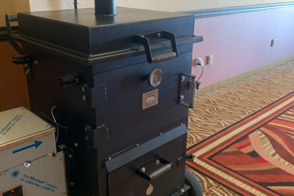 An ABS Bar-be-Cube was up for grabs in the Texas Hold em tournament.