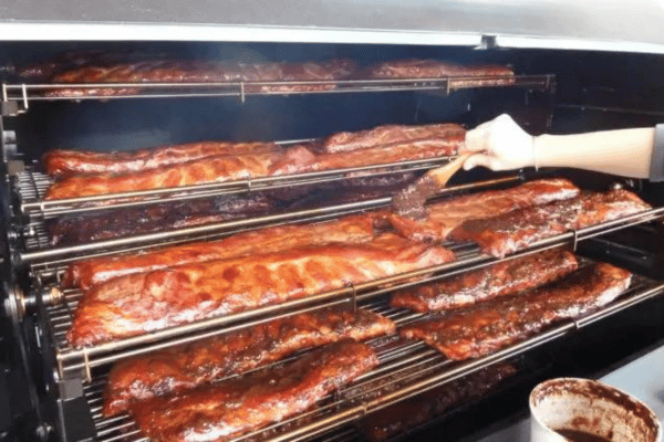 The ABS Judge in action at one of the competitive barbecue events that happen every summer.
