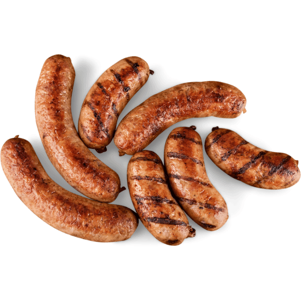 Grilled sausages 